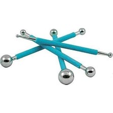 TeknoKapsül Fabric Dot Kalemi 4'lü Metal Büyük Boy