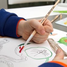 TeknoKapsül Da Vinci Junior Sentetik Yuvarlak Hobi Fırçası Seri 303 N: 14