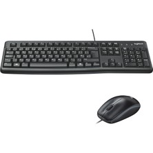 TeknoKapsül MK120 USB Kablolu Klavye Mouse Seti, Tam Boyutlu, Sağ Sol Kullanıma Uygun Mouse, Sıvı Dökül