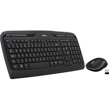 TeknoKapsül MK330 Kablosuz Klavye Mouse Seti, Multimedya Tuşları, Sıvı Dökülmesine Dayanıklı, 10 M Kullanım
