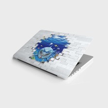TeknoKapsül Laptop Notebook Pc Kaplama Etiketi Köpekbalığı
