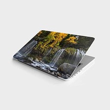 TeknoKapsül Laptop Bilgisayar Notebook Pc Kaplama Etiketi 3D Şelale