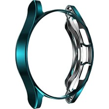 TeknoKapsül Galaxy 4 42MM Silikon Parlak Renkli Kasa Koruyucu 02 Koyu Yeşil