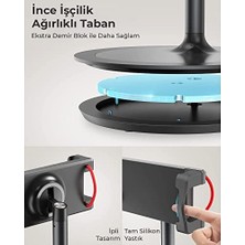TeknoKapsül Bix Saiji S3E 360° Ayarlanabilir Tablet Telefon Tutucu Stand Siyah