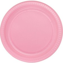 TeknoKapsül Winky Tabak Plastik Tabak 25 Adet Pembe Renk WINKY1687