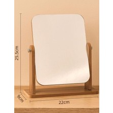 TeknoKapsül El Aynası Masa Aynası Makyaj Aynası Ayarlanabilir Makeup Mirror 17X22CM