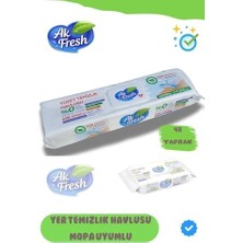 TeknoKapsül Teleskopik Yer Mopu (Mor) +Yüzey 48'li Temizlik Bezi Hediyeli (NKS149)