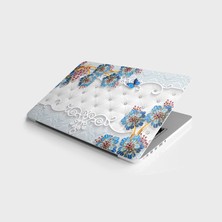 TeknoKapsül Laptop Bilgisayar Notebook Pc Kaplama Etiketi Döşeme Çiçek