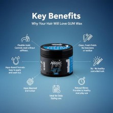 TeknoKapsül Islak Parlak Görünüm Sağlayan Saç Şekillendirici Aqua Wax 150 ml | Güçlü & Kalıcı Tutuş | Kadın