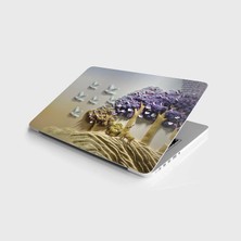 TeknoKapsül Laptop Notebook Pc Kaplama Etiketi Kabartma Kuşlar