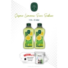 TeknoKapsül Çeşme Limonu 1.5l Sıvı Sabun X2 Rosie