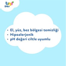 TeknoKapsül Uni Baby Aktif Sensitive Islak Mendil 3X52 156 Yaprak