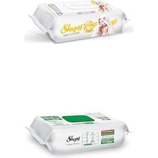 TeknoKapsül Sensitive Islak Bebek Mendil 3 x 50 Adet Temizlik Havlusu 100' Lü