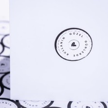 TeknoKapsül Güzel Günlerde Kullanın, Yazılı Sticker Seti, Vintage, 700 Adet
