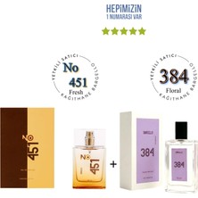 Bargello No:451 + 384 Unisex / Kadın Parfüm Edp 50 ml Fresh / Floral - Mnms50no451384