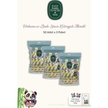 TeknoKapsül 3 Paket Verbena & Zinde Limon Kolonyalı Mendil 50'li Rosie