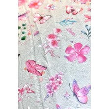 TeknoKapsül Kolbi 4 Sayfa 60 Adet Şeffaf Pembe Çiçek Bullet Journal Laptop Ajanda Planlayıcı