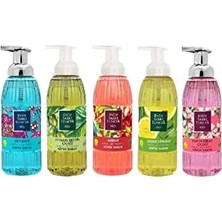 TeknoKapsül Köpük Sabun Okyanus,, Ayvalık Zeytin Çiçeği, Kiraz Çiçeği Çeşme Limonu 500 ml (5 Adet)