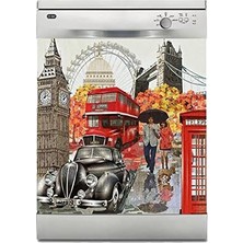 TeknoKapsül Bulaşık Makinesi Kaplama Beyaz Eşya Kaplama London Çizim