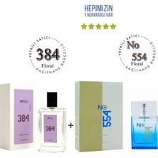 Bargello 384 + No: 554 Kadın/unisex Parfüm Edp 50 ml Floral - Mnms50384554