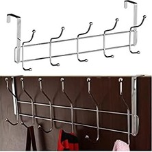 TeknoKapsül 12'li Kapı Arkası Metal Askı