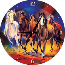 TeknoKapsül Yılkı Atları 570 Parça Saat Puzzle