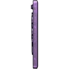 TeknoKapsül 8bitdo All Button Arcade Stick Transparent Purple Edition Bluetooth Kablosuz Switch Için, Pc, Macos