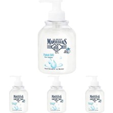 TeknoKapsül Le Petit Marseillais Pamuk Sütü Sıvı El Temizleme Jeli (500 Ml) 4lü Paket