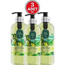 TeknoKapsül Ayvalık Zeytin Çiçeği Sıvı Sabun 500 ml x 3 Adet