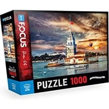 TeknoKapsül 1000 Parça Puzzle - Kiz Kulesi̇