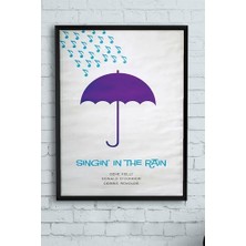 TeknoKapsül (PSTER13302) Singin In The Rain Film Afişi Çerçeveli Tablo 5 (30 x 40CM)