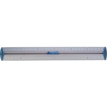 TeknoKapsül Ofis Kırtasiye 120130 Çift Desimetre Cetvel, 30 cm