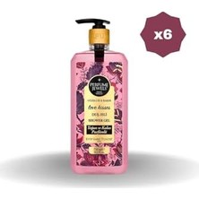 TeknoKapsül Kisses Duş Jeli Pet Şişe 750 ml - (6 Adet)
