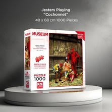 TeknoKapsül Ks Puzzle 1000 Parça Museum Jesters Playing Cochonnet