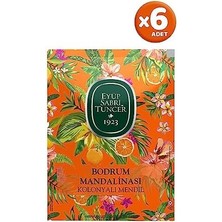 TeknoKapsül Bodrum Mandalinası Kolonyalı Mendil 50'li x 6 Adet