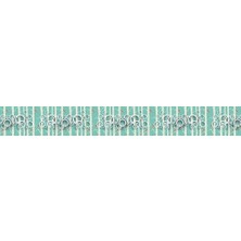 TeknoKapsül Mutfak Tezgah Arası Folyo Kaplama Folyosu Daireler Kuşlar 60X500 cm