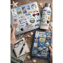 Empressco Limitless Design Amerika Seyahat Sticker Set 22X30 cm – New York, Los Angeles, Las Vegas, Orlando - Fiyatı, Yorumları