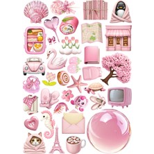 Empressco Ororabutik 36 Adet Seyahat, Yaz ve Deniz Temalı Pinky Sticker Seti - Etiket Seti Sketchbook - Fiyatı, Yorumları