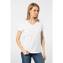 Wtshirt Kadın T-Shirt Beyaz Venice Venice/beyaz