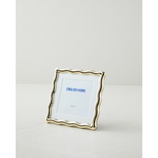 Gold Renkli English Home Nola Metal Çerçeve 10X10 cm Estetik ve Şık Görünüm