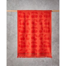 English Home Cherry Wave Pamuk Plaj Havlusu 70X140 cm Kırmızı