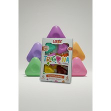 Belirtilmemiş Lets Mum Boya 6 Renk Pastel Tonlar Trigona L03001