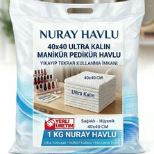 Kullan At Manikür Pedikür Havlusu 1kg (40X40)