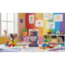 Belirtilmemiş Lets Wonder Twist Neon Çevirmeli Mum Boya 6 Renk Tekil Ürün Çocuklar İçin 3+ Yaş L03010