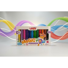 Belirtilmemiş Lets Mum Boya 12 Renk Magıcpop Süper Yıkanabilir L03005
