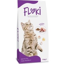 Floki 15 kg Tavuklu Yetişkin Kedi Maması Premium Kalite ile Kedinizin Beslenmesine Destek