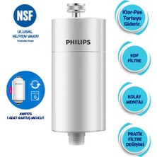 Philips Duş Filtresi Cilt ve Saç Dostu Awp1775wh Fildişi