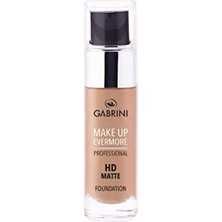 Gabrini HD Matte Fondöten SPF ile Pürüzsüz Görünüm ve Uzun Süre Kalıcılık Sağlar