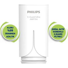 Philips Musluk Suyu Yedek Filtre Kartuşu Water X-guard Awp305/10
