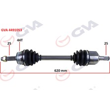 GVA Almparca Komple Aks Sol Accent Admire 1.5crdi 03-06 Abs Li 44DİŞ 620MM